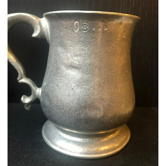 Made In USA Original Reproduction Pewter Stein Stamped Delaware 1776 - Picture 5 of 6